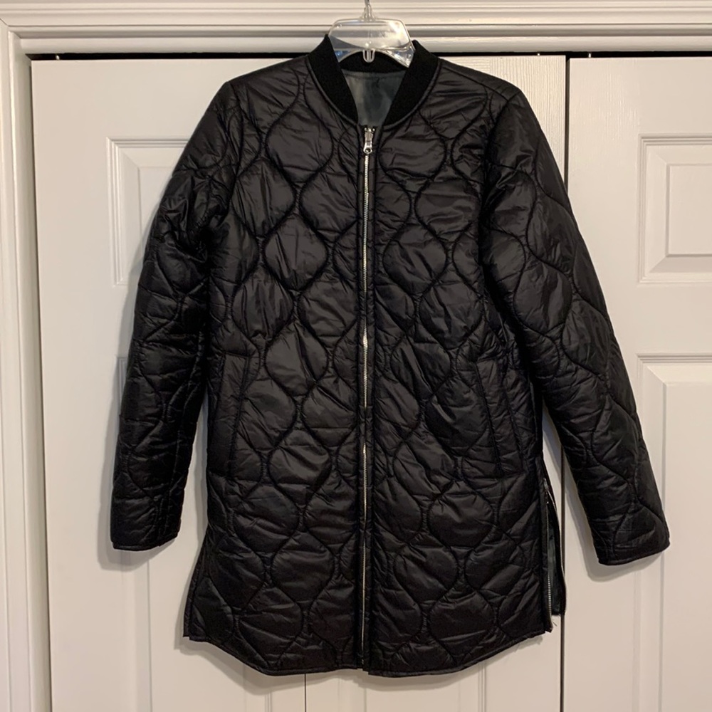 Black Bomber Jacket